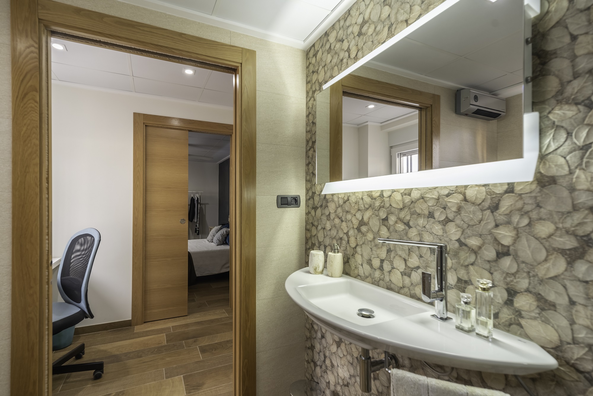 esvibar arquitectes baño proyecto interiorismo porcelanosa