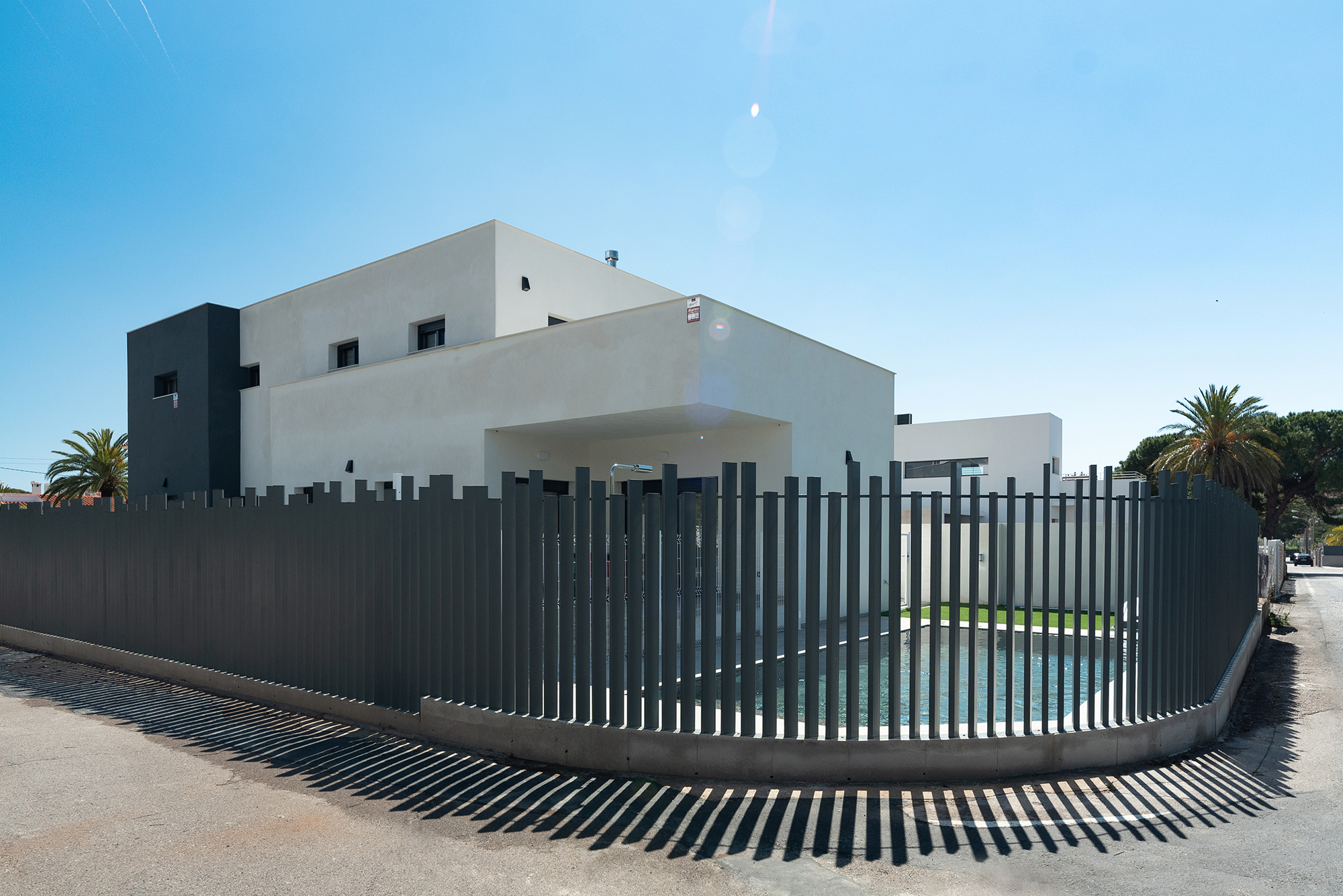 Villa Luca plano planta esvibar arquitectes proyecto obra nueva