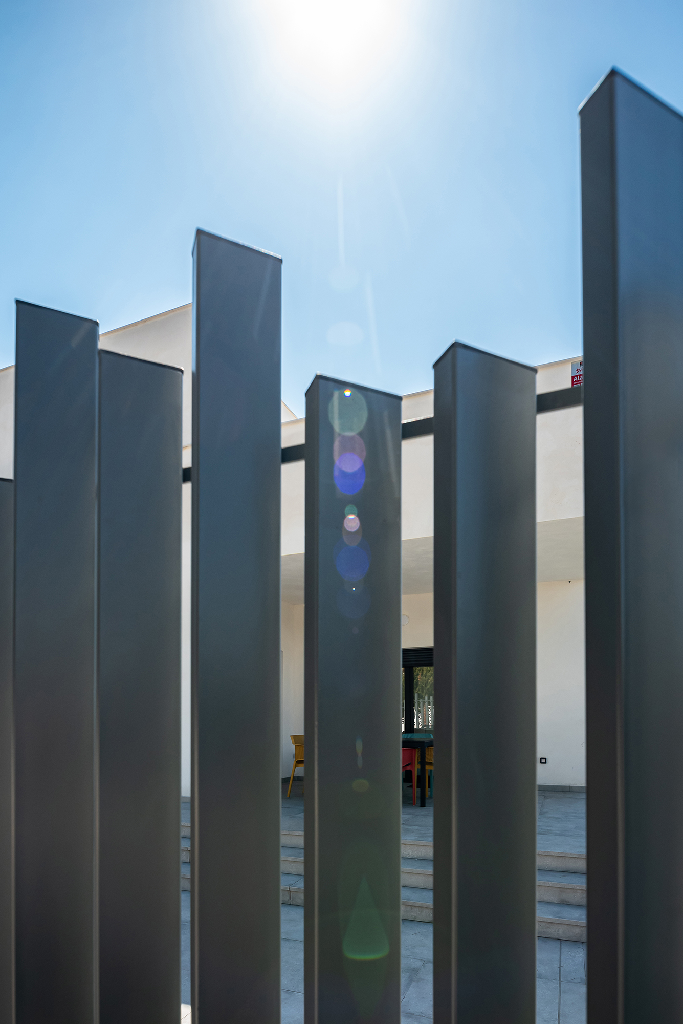 Villa Luca esvibar arquitectes detalles diseño vivienda nueva proyectos vallado exterior