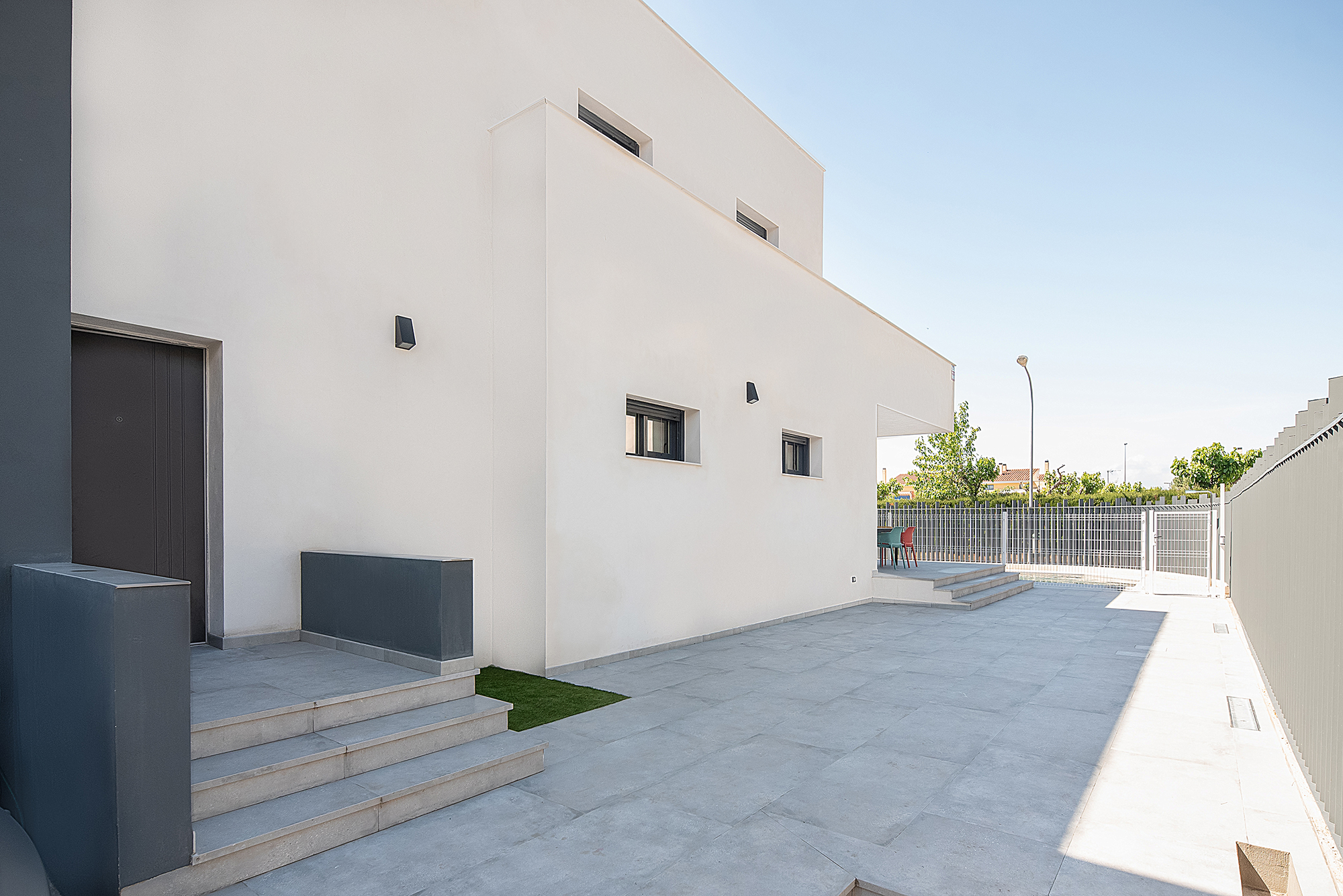 Villa Luca plano planta esvibar arquitectes proyecto obra nueva