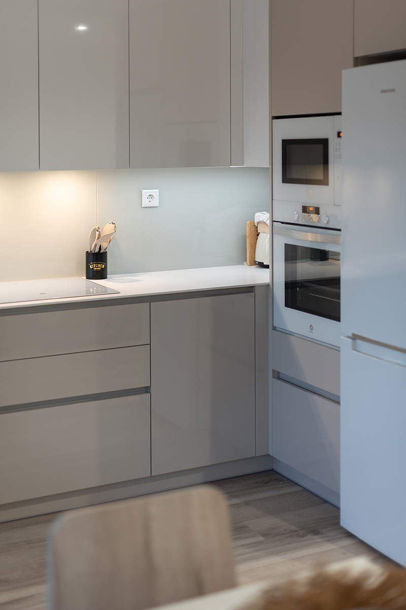 Cocina esvibar arquitectes reforma integral piso